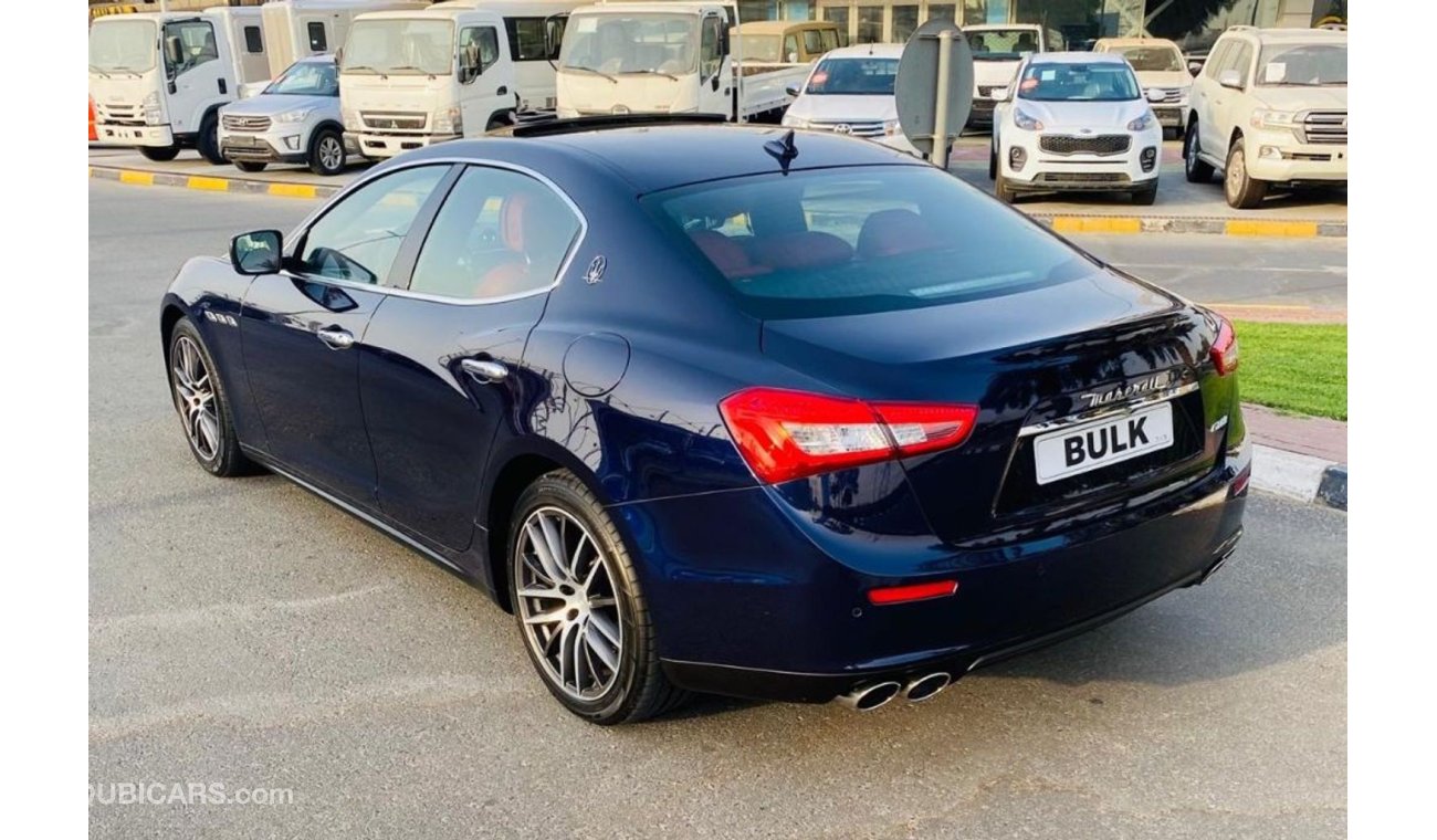 مازيراتي جيبلي Maserati Ghibli From Al Tayer - Red interior - 2016 Model - Aed 1698 Monthly Payment - 0% DP