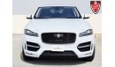 جاغوار F-Pace 2017-EXCELLENT CONDITION - FULL OPTION - LOW MILEAGE-VAT INCLUSIVE