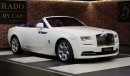 Rolls-Royce Dawn | 2020 | Black Convertible Hood | Fully Loaded