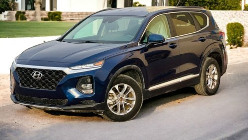 هيونداي سانتا في AED 940 PM | HYUNDAI SANTA FE 2019 GLS | 0% DOWNPAYMENT | WELL MAINTAINED