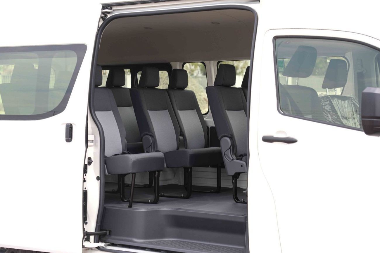 تويوتا هاياس 2025 Toyota Hiace Commuter 13Str 3.5L - White Inside Grey | Export Only