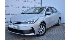 تويوتا كورولا 1.6L SE 2018 GCC SPECS DEALER WARRANTY