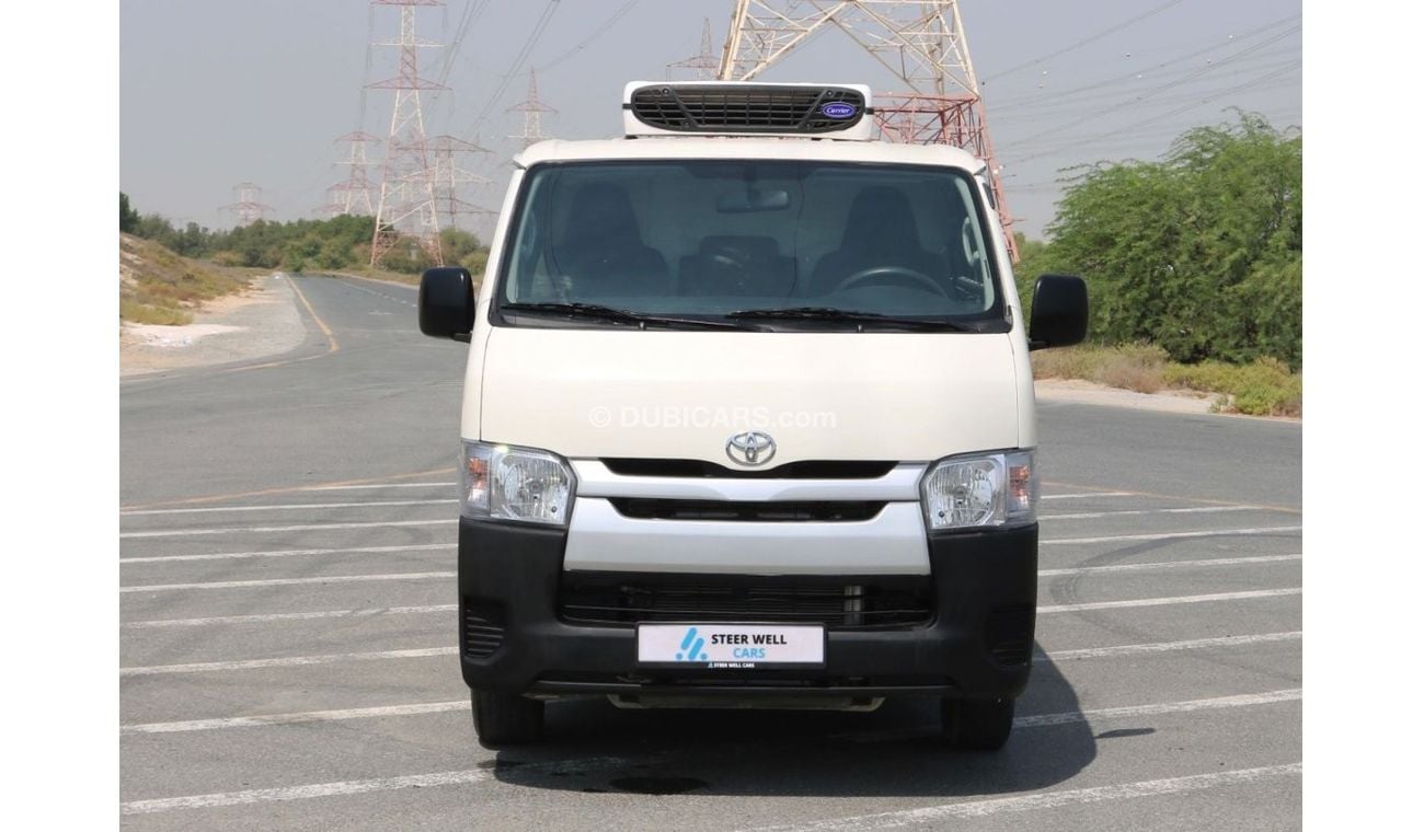 Toyota Hiace 2018 |  STANDARD ROOF CHILLER DELIVERY VAN WITH GCC SPECS AND EXCELLENT CONDITION