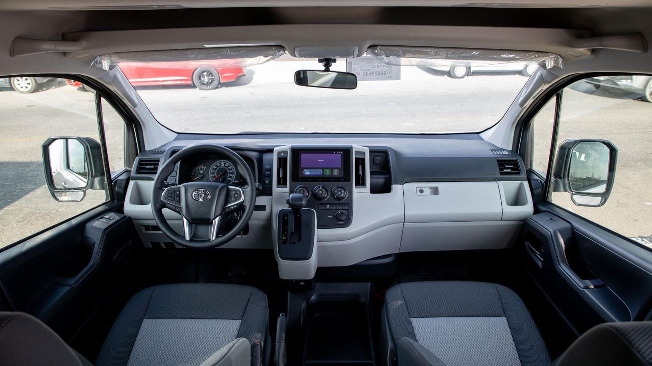 تويوتا هاياس GL 2025 TOYOTA HIACE 3.5L HIGHROOF PASSENGER 13 SEATER PETROL AUTOMATIC TRANSMISSION