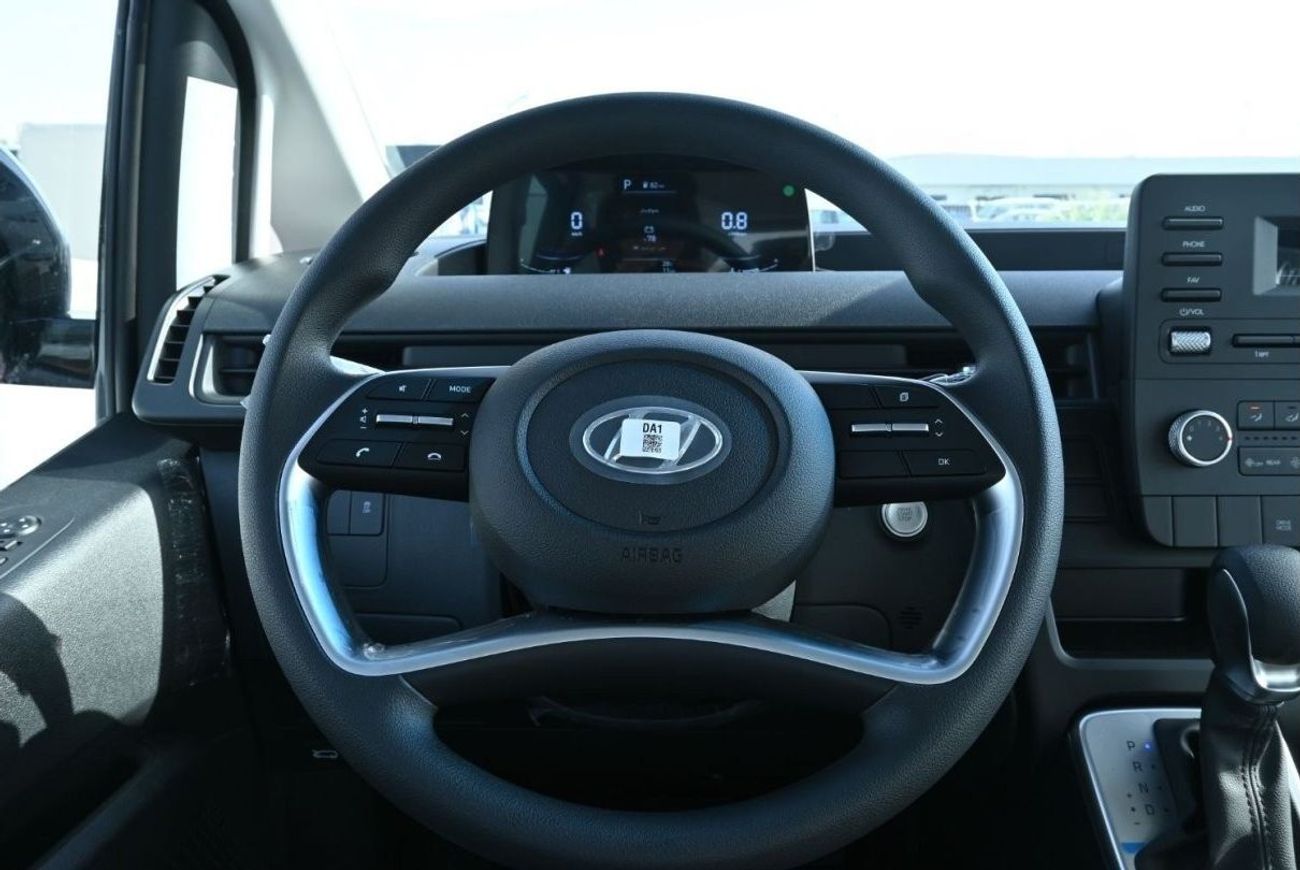 هيونداي ستاريا Hyundai Staria 3.5L Petrol, Van 9 Seats, Color White, Model 2024