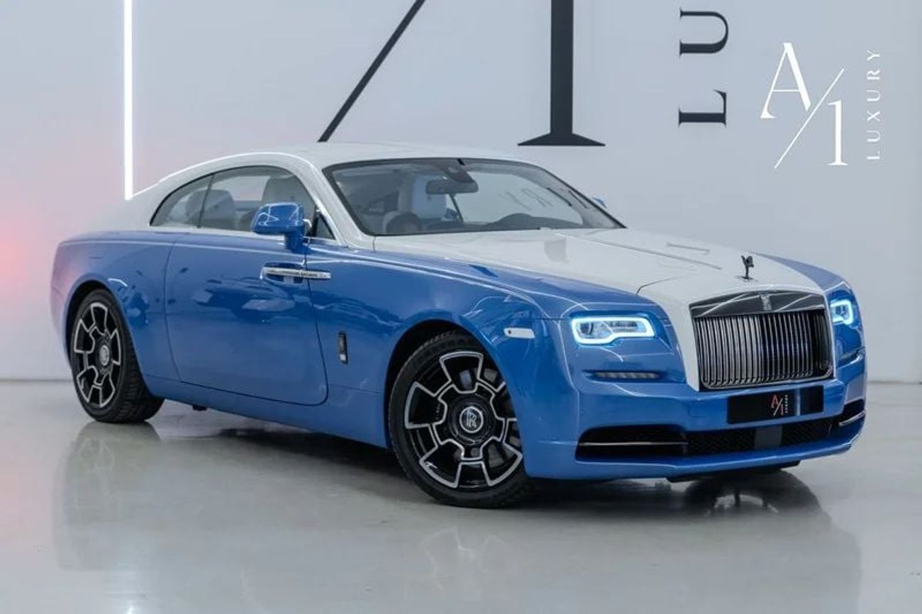رولز رويس واريث 2017 Rolls Royce Wraith Black Badge, Service History, Carbon Fiber Package, Low Kms, GCC