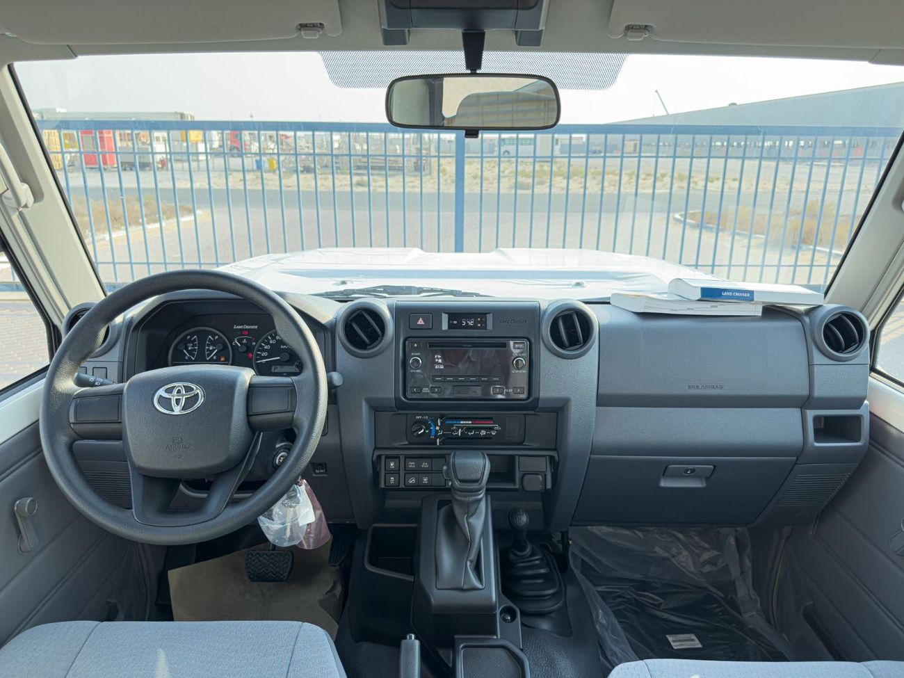 Toyota Land Cruiser 70 2024 Toyota LC78 2.8 Hard Top - White inside Bluish Grey | Export Only