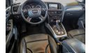 أودي Q5 Audi Q5 2.0L 2017 GCC under Warranty with Zero Down-Payment.