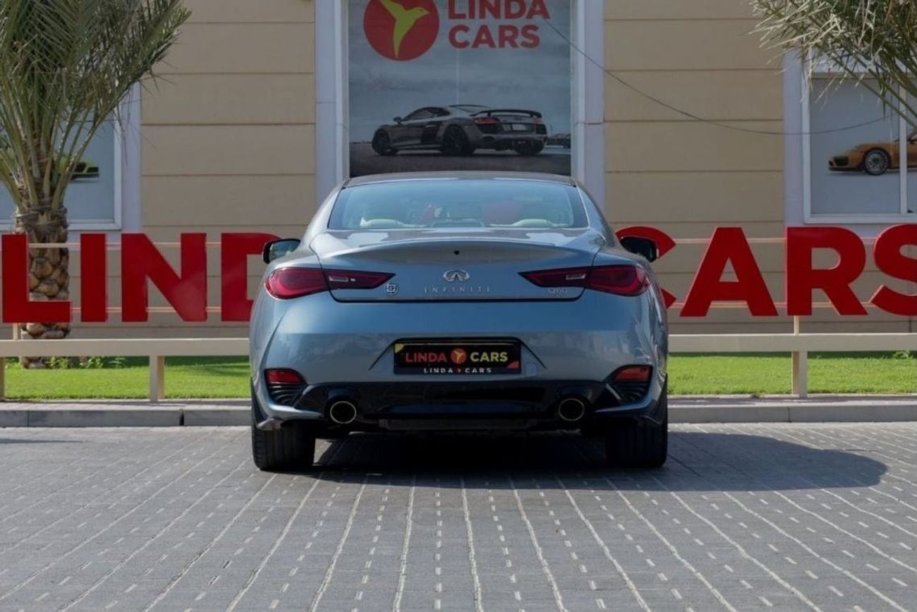 Infiniti Q60 Premium Infiniti Q60 2018 GCC (LOWEST MILEAGE) under Warranty with Flexible Down-Payment.