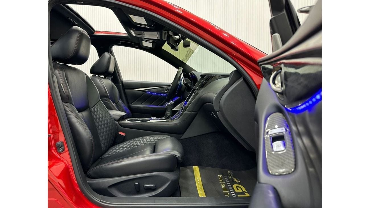 Infiniti Q50 2018 Infiniti Q50 S Redsport, Warranty, Full Service History, Carbon Fiber Package, GCC