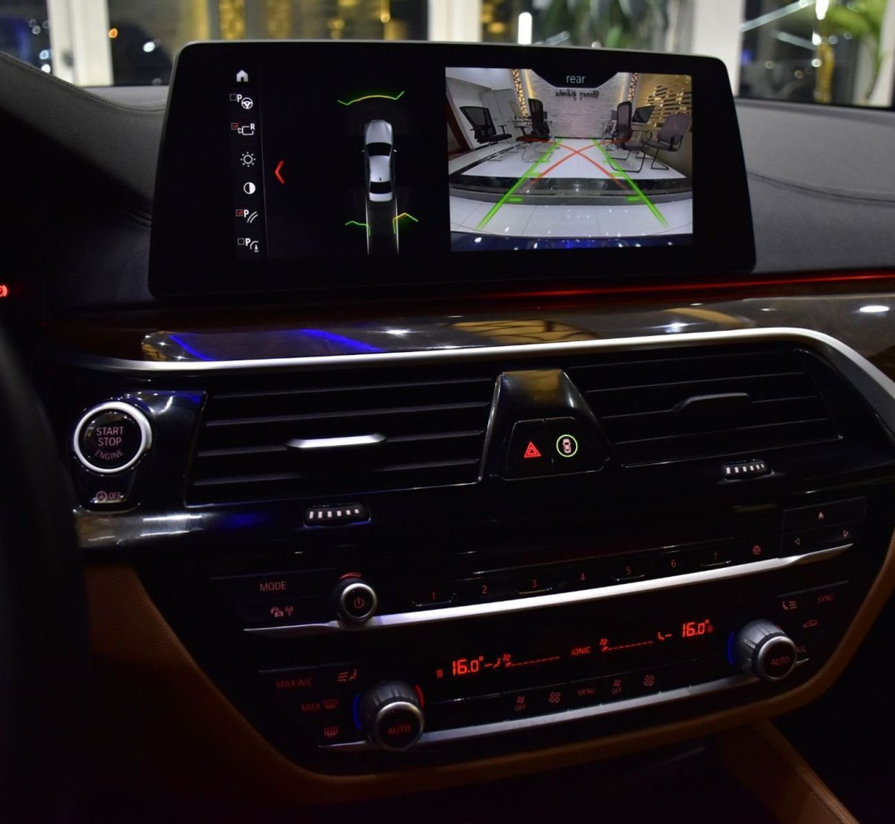 BMW 530i EXCELLENT DEAL for our BMW 530i M-Kit ( 2017 Model ) in Blue Color GCC Specs