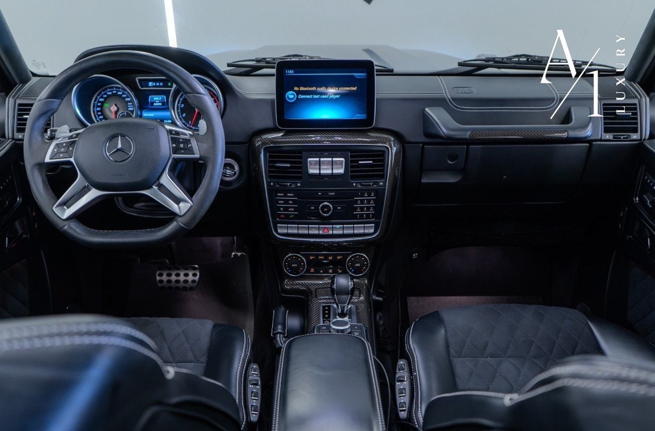 Mercedes-Benz G 500 4X4 2017 Mercedes G500 4x4, Full Service History, Excellent Condition, Carbon Fibre Accents, GCC Spec