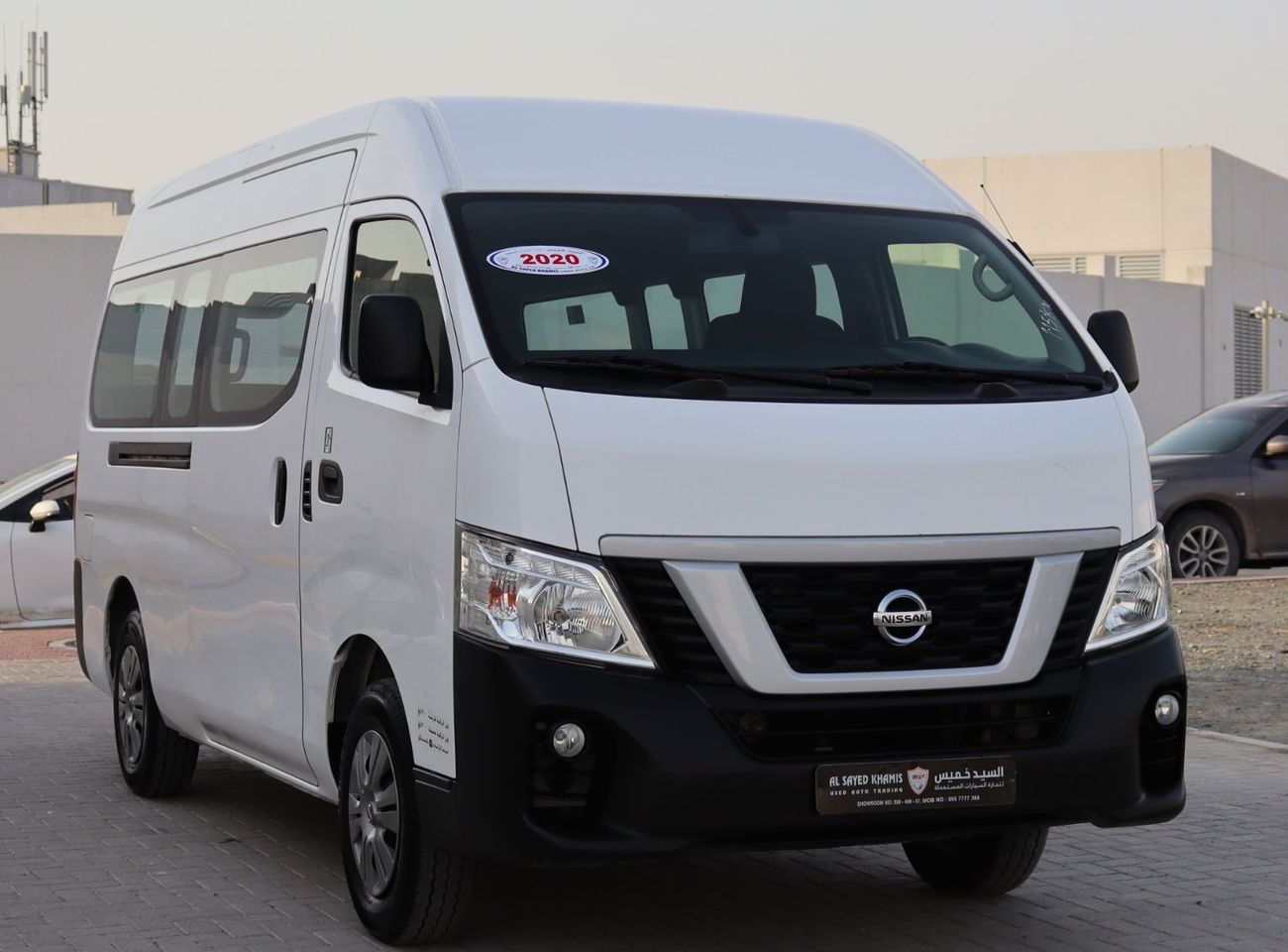 Nissan Urvan 2020 Nissan Urvan Microbus (NV350), 4-door van, 2.5L petrol engine, manual transmission, rear wheel 