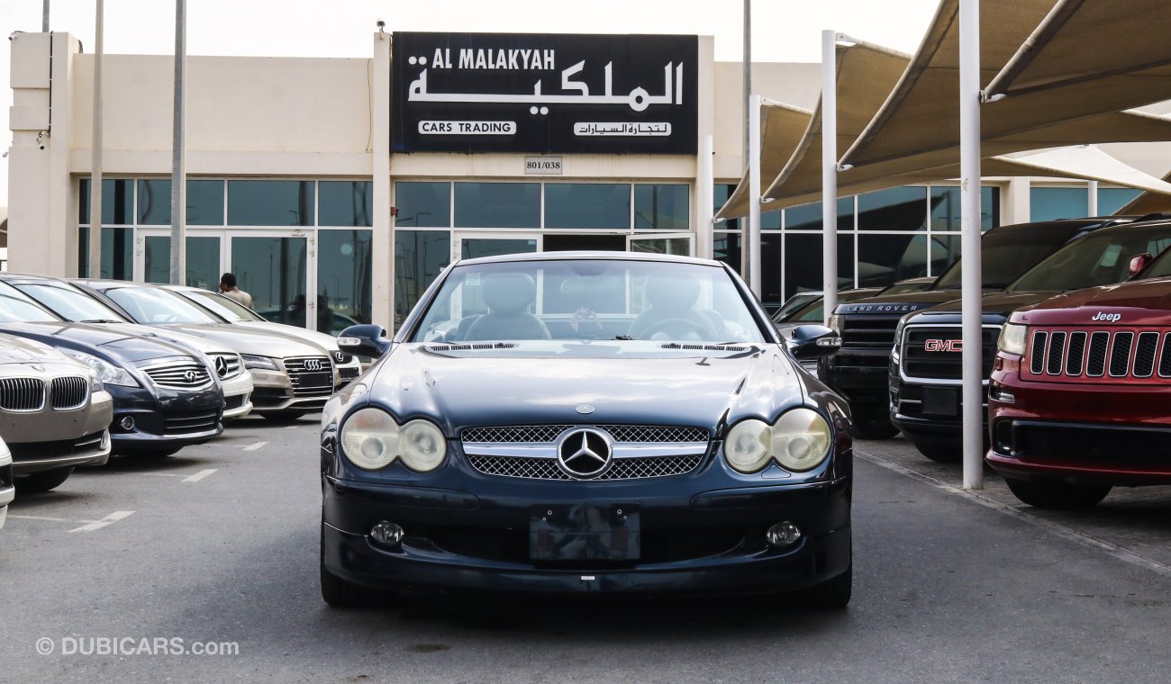 مرسيدس بنز SL 500 مرسيدس اس ال ٥٠٠ ٢٠٠٢وارد اليابان فل اوبشن رقم 1 بدون حوادث نظيفه جدا جدا من الداخل والخارج