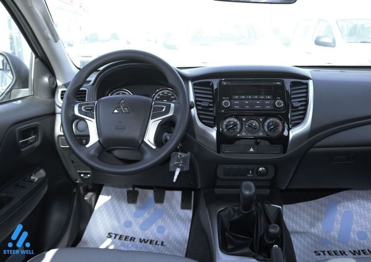 Mitsubishi L200 2023 Double Cab 2.4L | M/T Petrol | Power Locks & Windows | GCC Specs | Book Now!