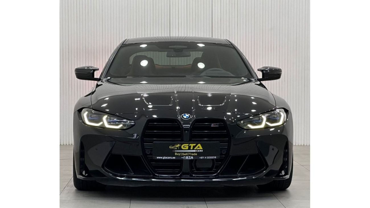 بي أم دبليو M4 2021 BMW M4 Competition, June 2026 BMW Warranty + Service Pack, Full Options, Very Low Kms, GCC