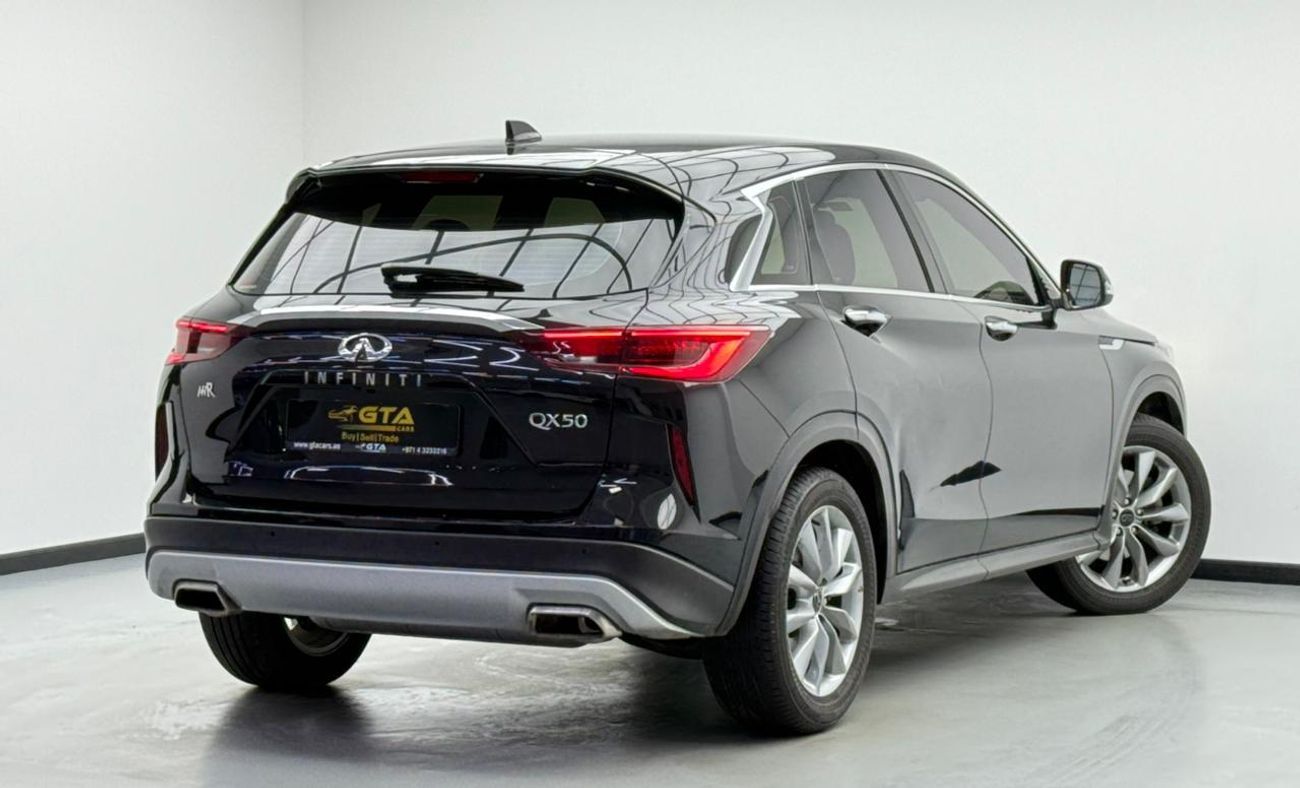 إنفينيتي QX50 Luxe 2.0L 2022 Infiniti QX50 Luxe, 2028 Infiniti Warranty + Service Pack, Full Infiniti Service Hist