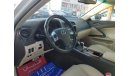 Lexus IS300 Lexus IS 300 GCC 2011 GCC without accident without dye in agency condition
