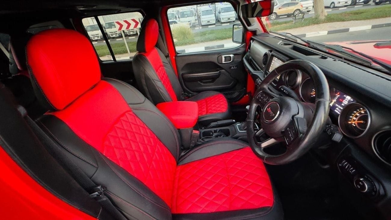 Jeep Wrangler NUDGE BAR WITH LED STRIP LIGHTS | 3.6L PETROL ENGINE | PUSH START | 2019 | RHD | AT | 4WD | REAR VIE