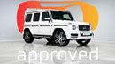 Mercedes Benz G550 UAE's Very Best Example | 2 Years Free Servicing | AED 7,594 Per Month