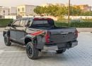تويوتا هيلوكس Toyota Hilux GR sports 2021Model Facelifted 2025 2.7 v4 petrol Engine Colour Black push start Transm