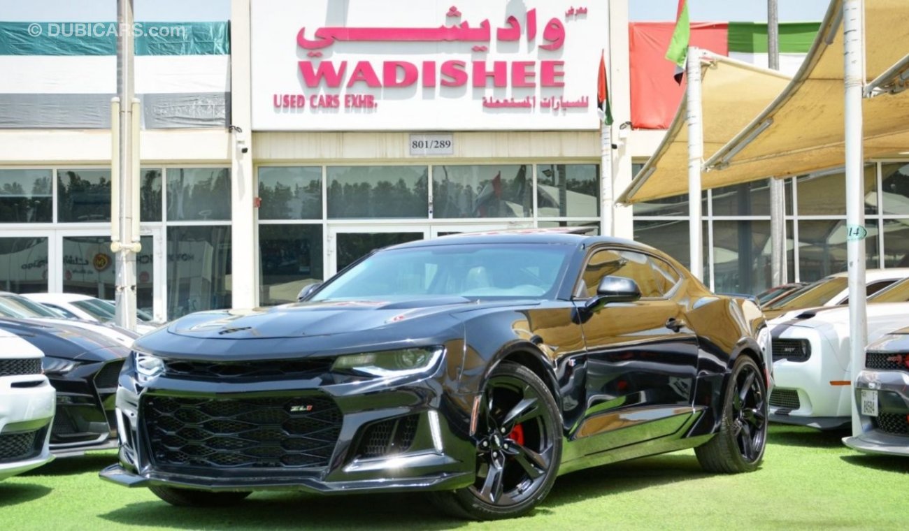 شيفروليه كامارو CAMARO LT V4 2019/Turbo/SunRoof/ZL1 Kit/Low Miles/Very Good Condition