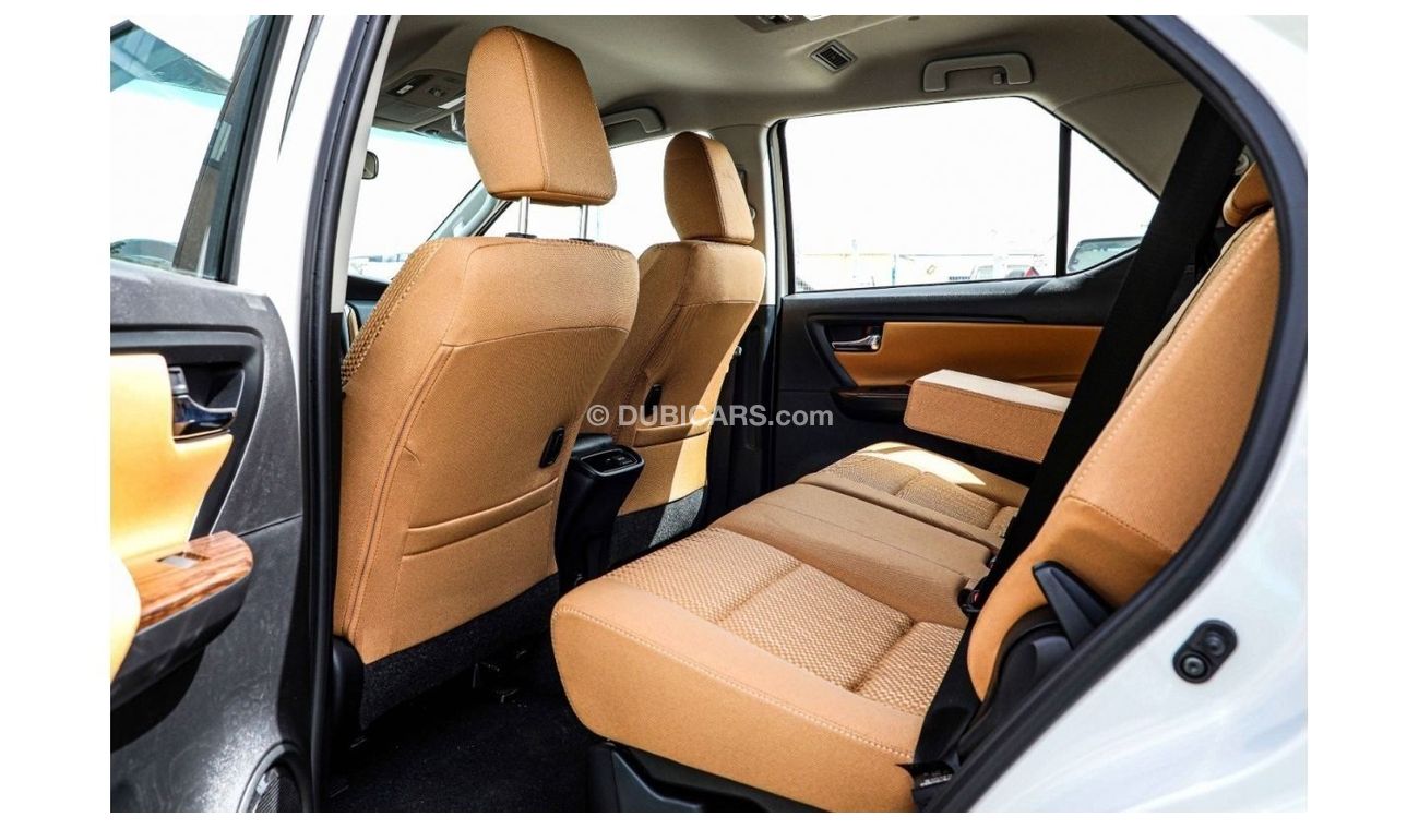 Toyota Fortuner 2023 Toyota Fortuner 2.7 4x2 P AT - Pearl White inside Chamois
