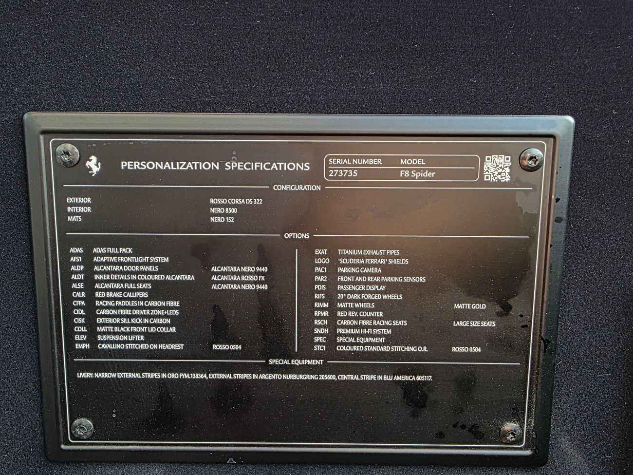 فيراري ف ٨ سبيدر