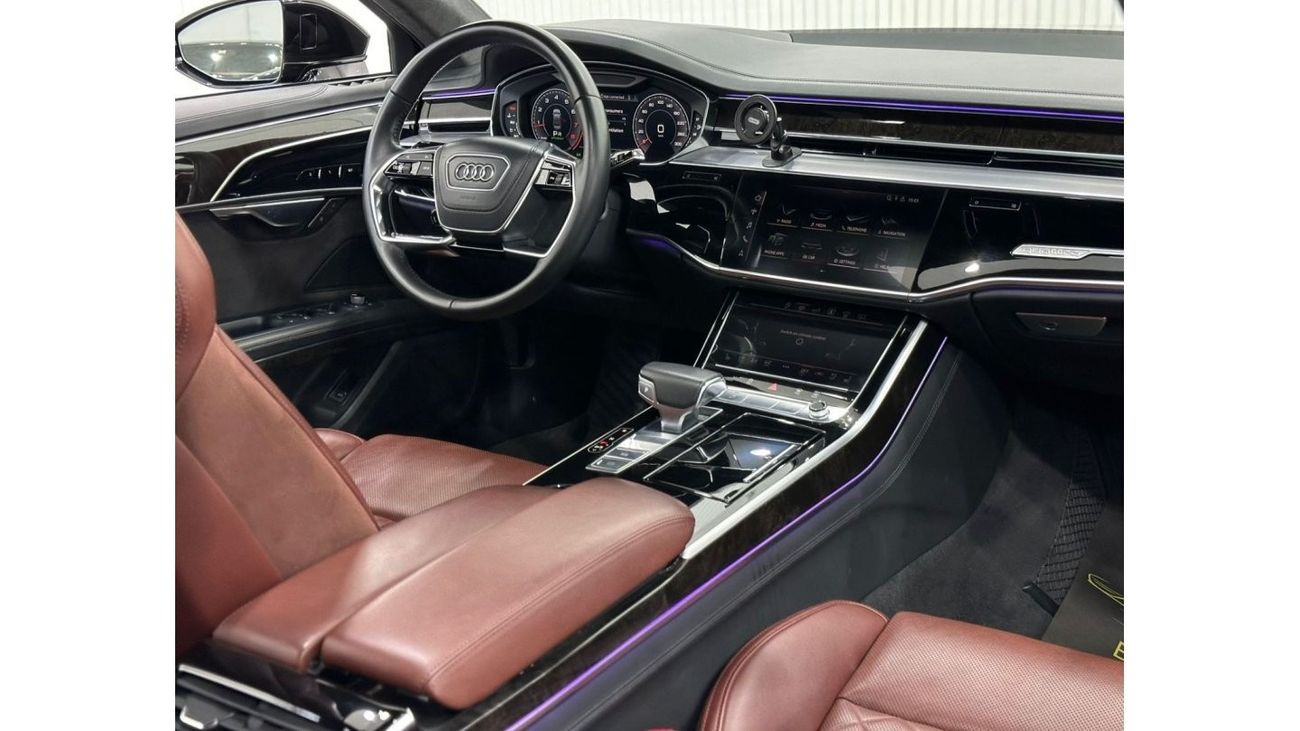 أودي A8 L 60 TFSI quattro 2019 Audi A8L S-Line 60TFSI Quattro, October 2025 Audi Warranty, Full Audi Service