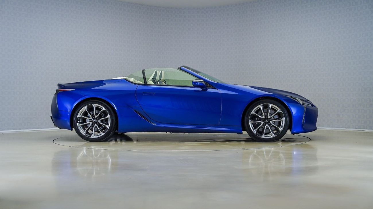 Lexus LC500 Convertible LC500 Convertible Inspiration Series | AED 4,833 PM | Up to 3 Years Warranty Unlimited | GCC