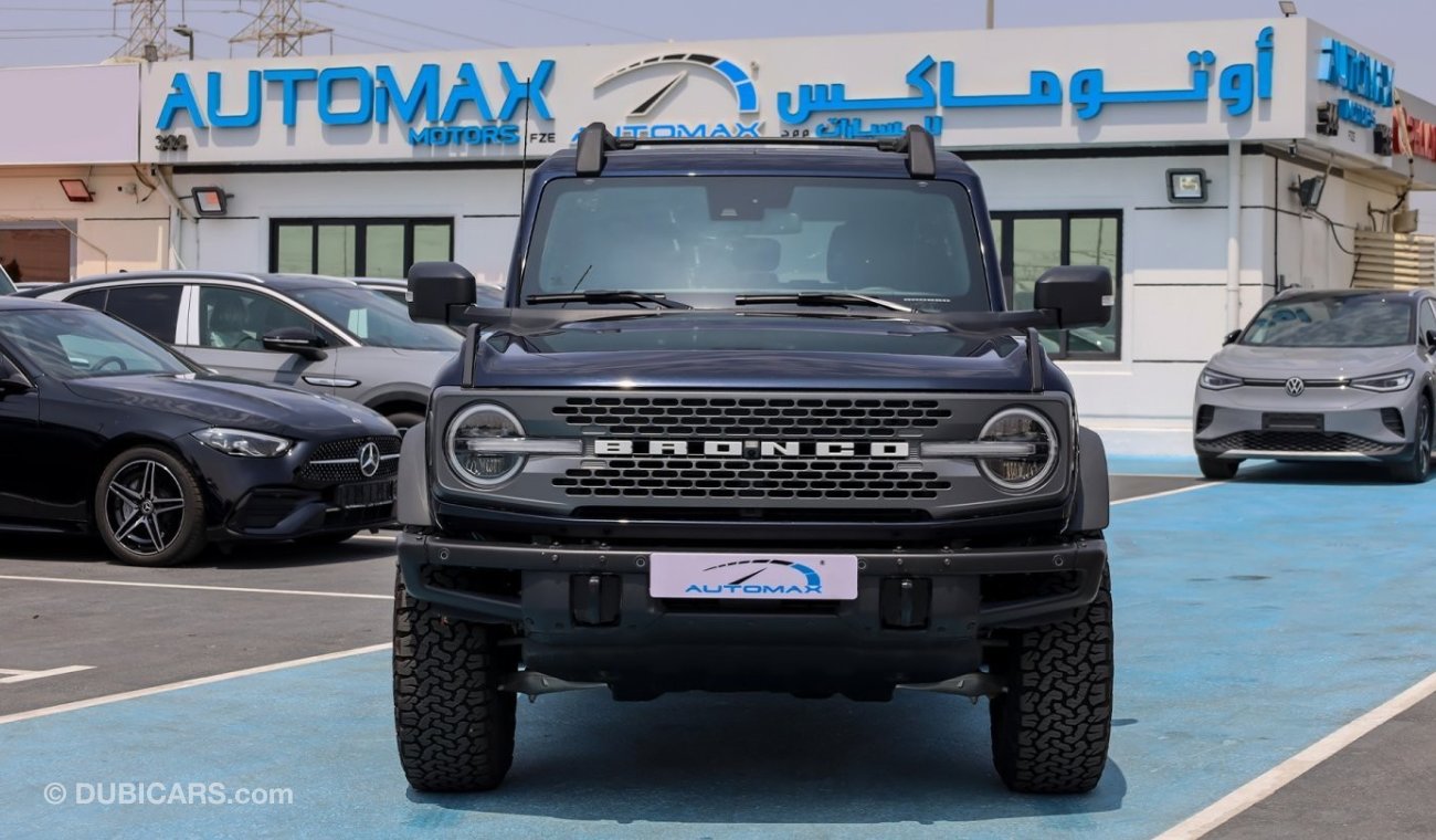 Ford Bronco Badlands Lux Ecoboost 2021 , GCC , 0Km , ( ONLY FOR EXPORT ) "WHITE FRIDAY SALE"