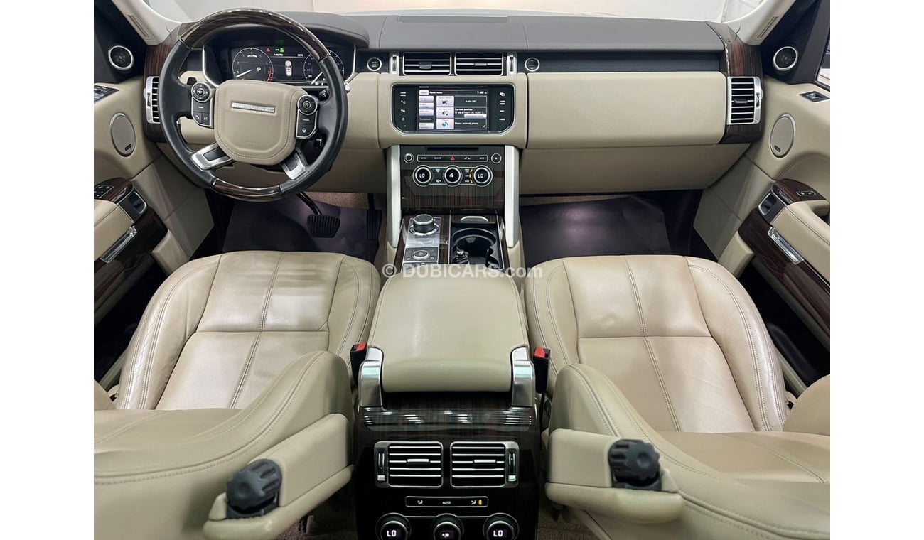 Land Rover Range Rover 2014 Range Rover Vogue SE Supercharged, Range Rover Service History, GCC