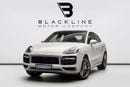 بورش كايان TURBO BUY NOW, PAY 2027 | THE BLACKLINE STANDARD | December 2026 Porsche Warranty, GCC, Low KMs