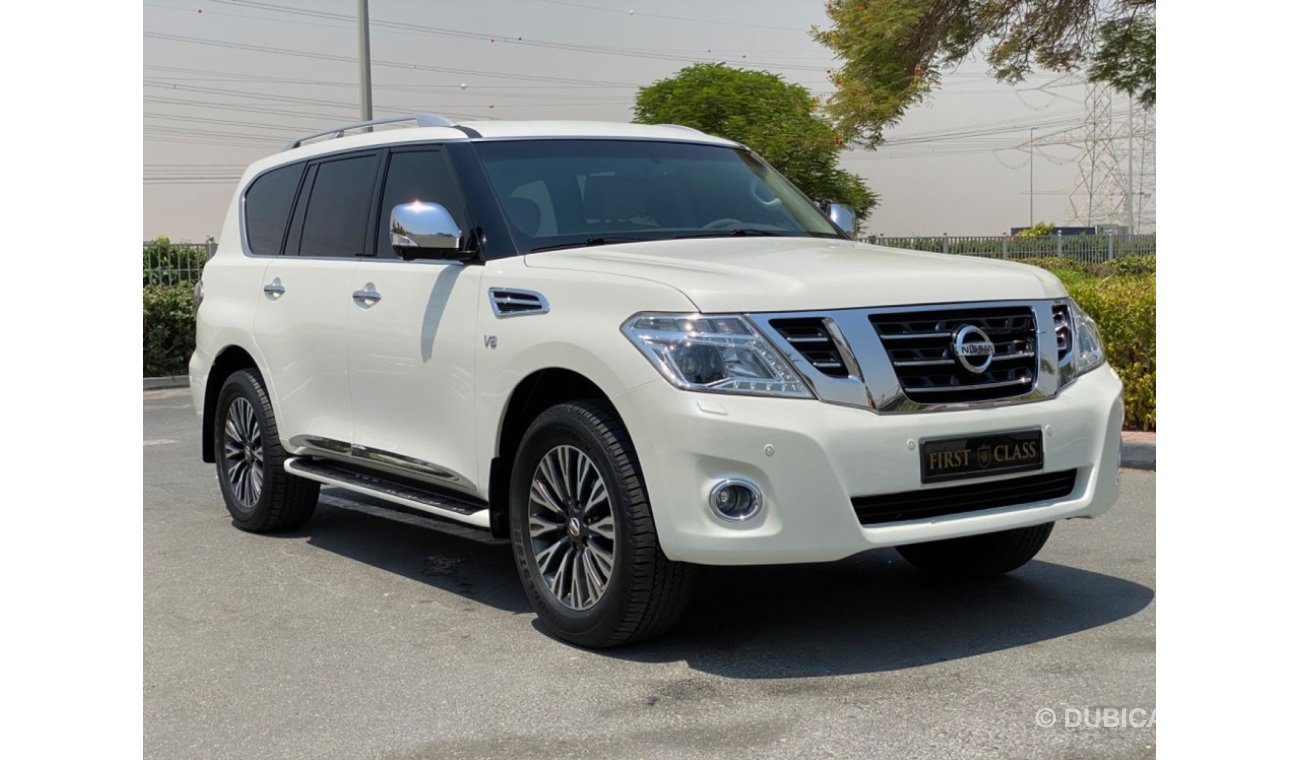 Nissan Patrol SE Platinum City Full Service History 2016 GCC