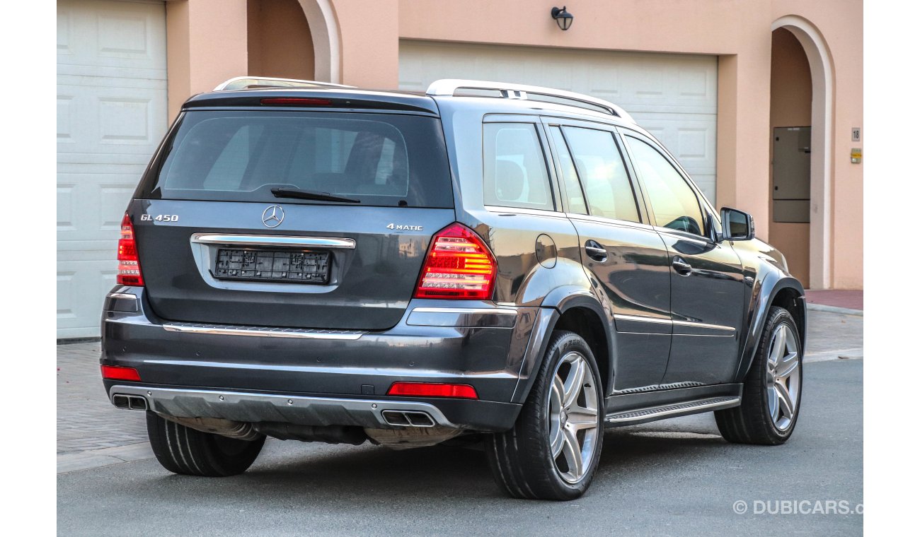 Mercedes-Benz GL 450 2011 GCC with Zero downpayment.