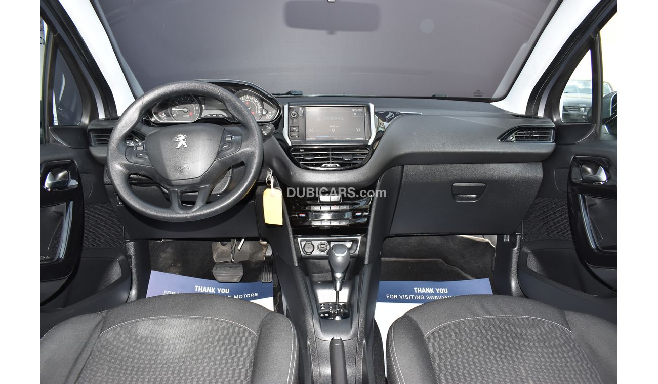 Peugeot 208 AED 449 PM | 1.6L ACTIVE GCC AGENCY WARRANTY UP TO 2024 OR 100K KM