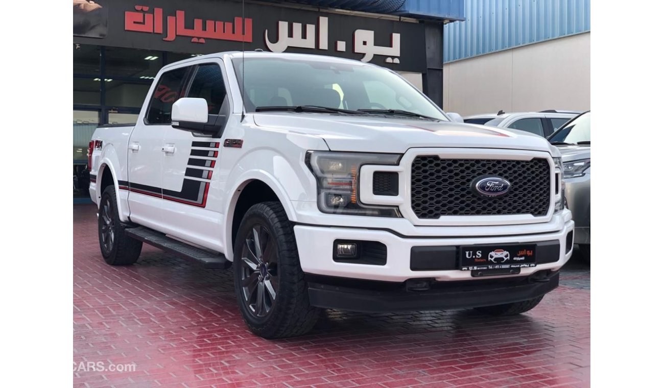 Ford F-150 LARIAT FX4 5.0 2018 GCC LOW MILEAGE FSH WITH AL TAYER WARRANTY IN MINT CONDITION AED 165,000  Posted