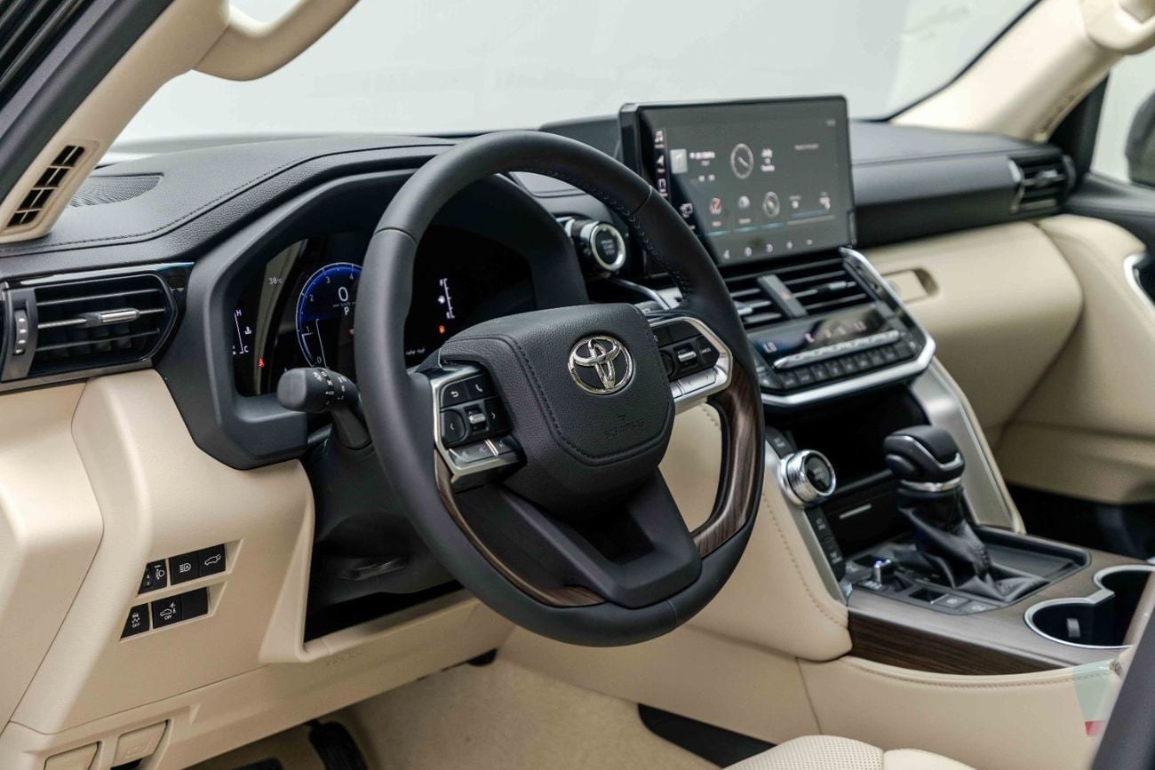 Toyota Land Cruiser LC300 GXR 4.0L - Black Inside Beige | Export Only