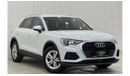 أودي Q3 35 TFSI 2022 Audi Q3 35TFSI, June 2025 Audi Warranty, June 2027 Audi Service P