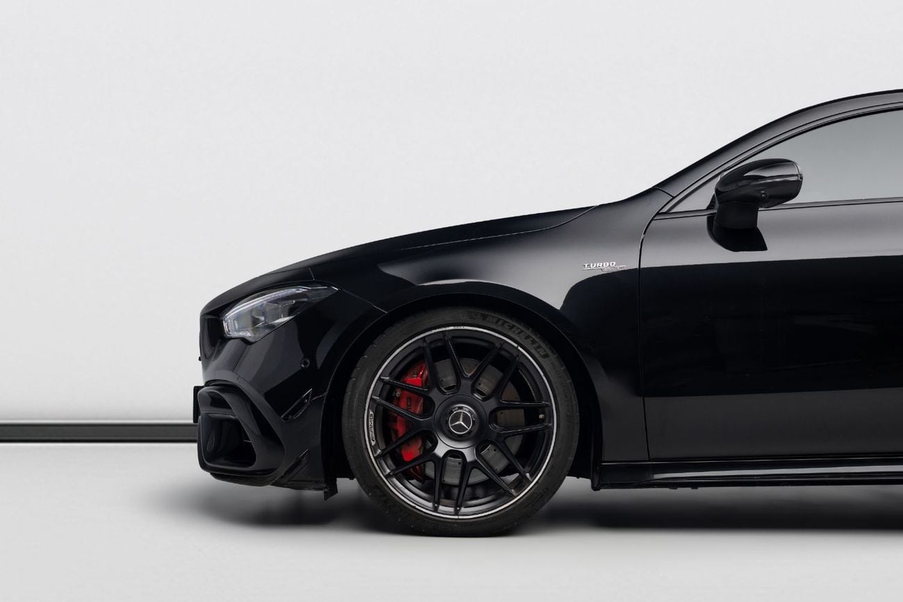 Mercedes Benz CLA 45 AMG S BACK TO DUBAI | BACK IN MOTION | 2028 Mercedes Warranty + Service Contract, GCC