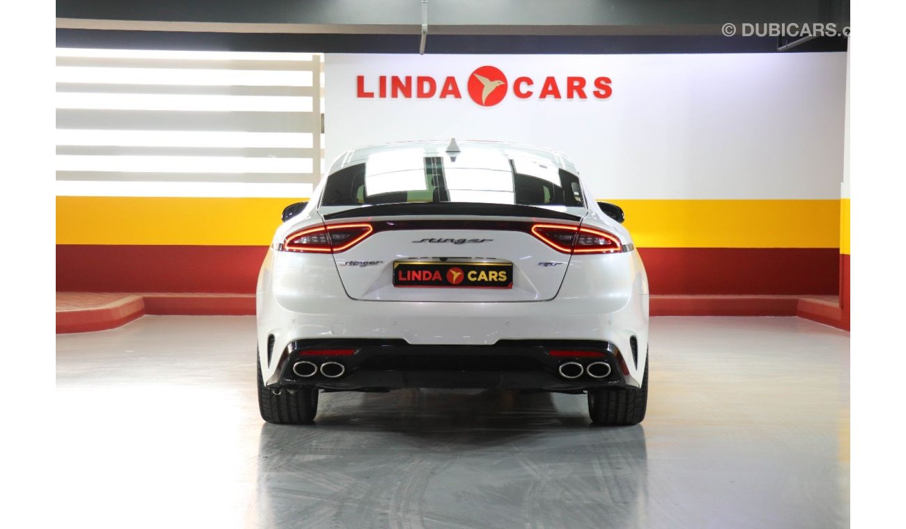 كيا ستينجر Kia Stinger GT 3.3L 2018 GCC under Warranty with Flexible Down-Payment