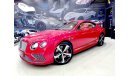 Bentley Continental GT Speed W12 - 2016 -4000 KMS ONLY- GCC - UNDER WARRANTY ( 6,700 AED PER MONTH )