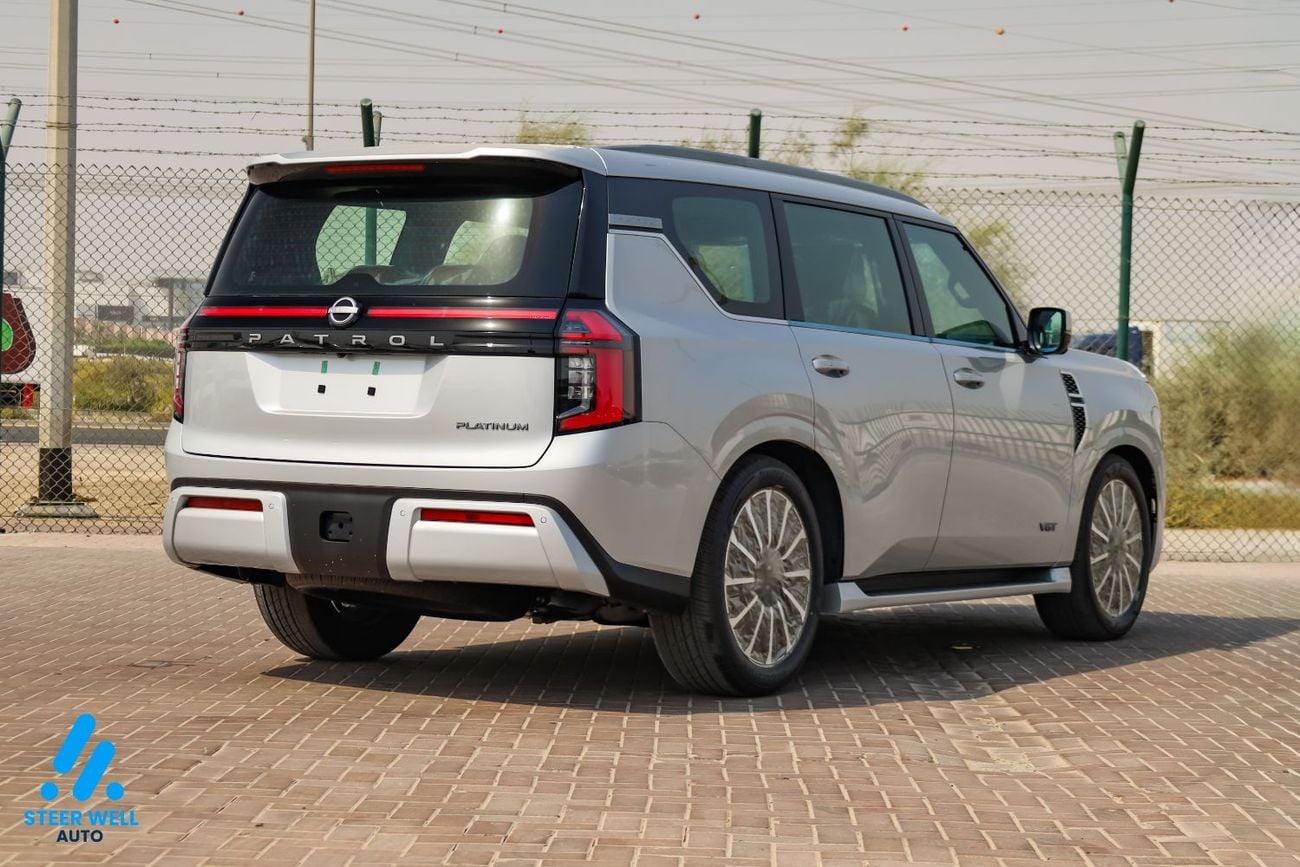Nissan Patrol LE PLATINUM CITY 2026 GCC 3.5L Twin Turbo V6 | AWD | 9-Speed AT | 8 Seater | Height Contrl | Export Only