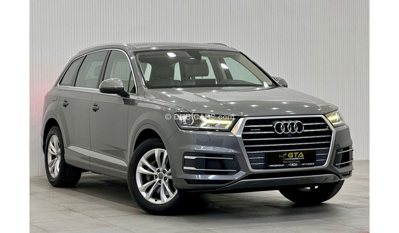 Audi Q7 2018 Audi Q7 Quattro 7 Seater, Warranty, Full Audi Service History, Full Options, Low Kms, GCC