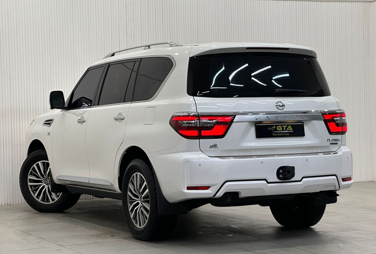 نيسان باترول LE بلاتينوم سيتي 2020 Nissan Patrol LE Platinum V8, January 2025 Warranty, Full Nissan Service Histo