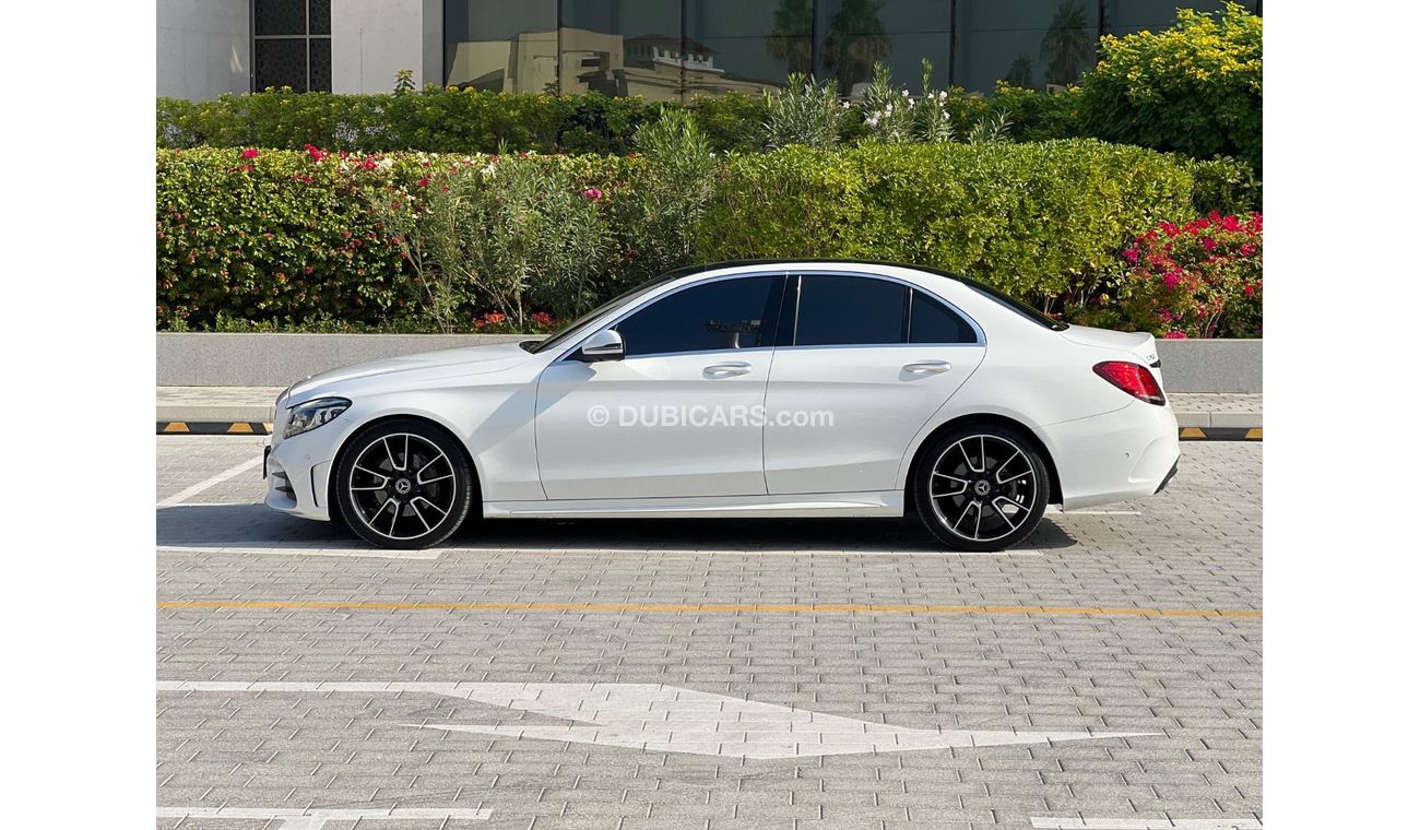 Mercedes-Benz C 200 AMG Pack Mercedes C200 AMG Full option Panoramic  GCC 2019  UNDER WARRANTY