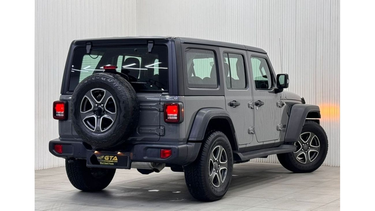 جيب رانجلر 2021 Jeep Wrangler Unlimited Sport, Warranty, Full Service History, Excellent Condition, GCC