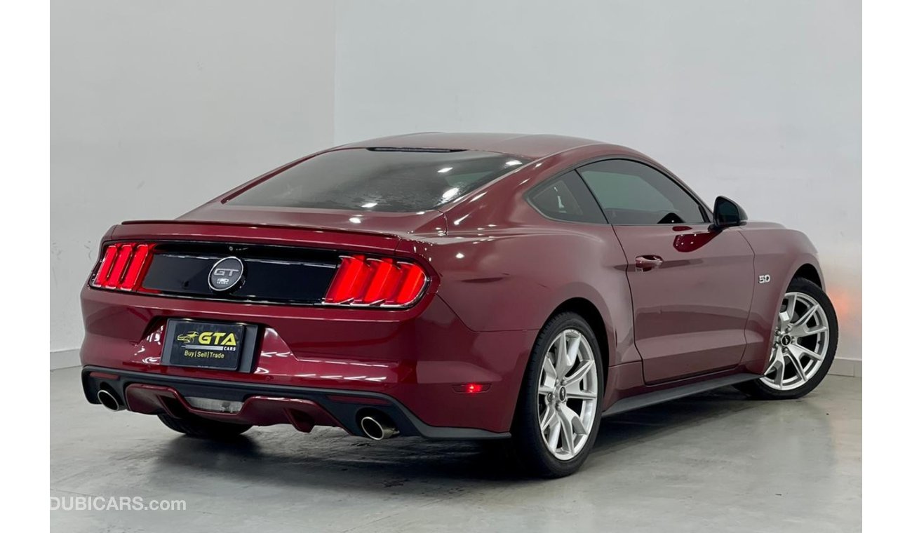 Ford Mustang GT Premium 2015 Ford Mustang GT Premium 50th Anniversary, Warranty, Service History, GCC