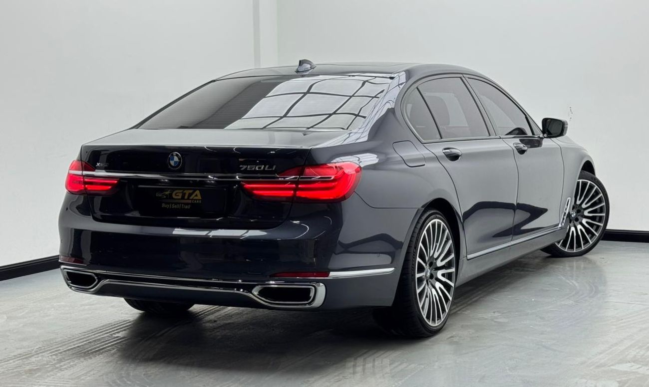 بي أم دبليو 750Li xDrive 4.4L (523 HP) 2016 BMW 750Li xDrive, Full Service History, Excellent Condition, GCC