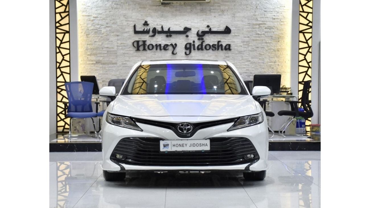 Toyota Camry EXCELLENT DEAL for our Toyota Camry SE ( 2019 Model ) in White Color GCC Specs